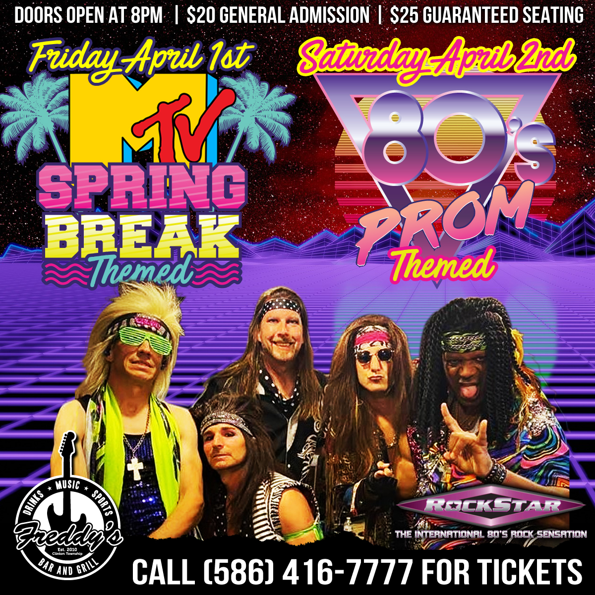 LIVE MUSIC: Rockstar MTV Spring Break