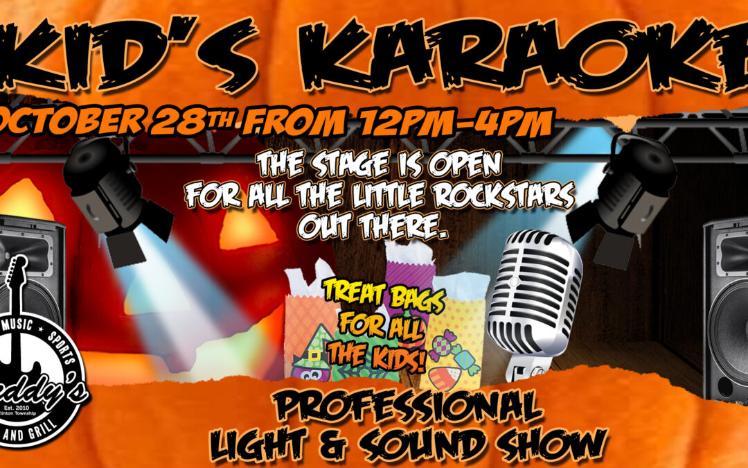 10/28 KIDS KARAOKE: Halloween Costume Party