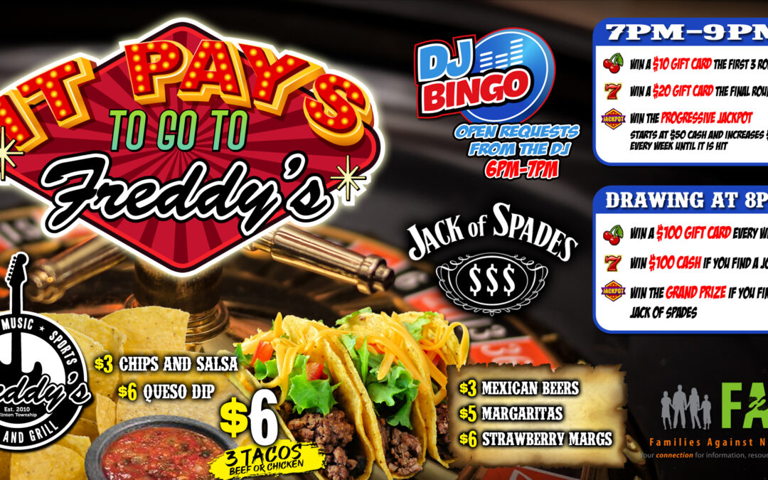 4/16 TACO TUESDAY: DJ Bingo & Jack of Spades